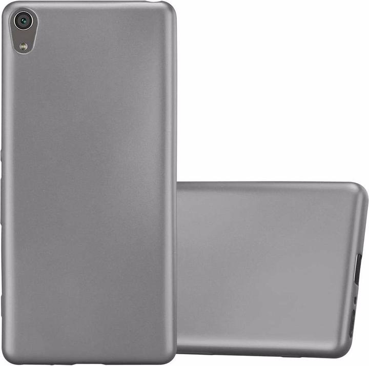 Actual product image Cadorabo TPU Matt Metallic Cover (Sony Xperia XA)