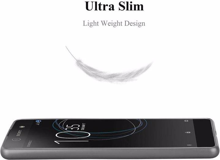 Actual product image Cadorabo TPU Matt Metallic Cover (Sony Xperia XA)