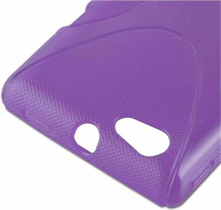 Actual product image Cadorabo TPU X-Line Cover (Sony Xperia Miro)