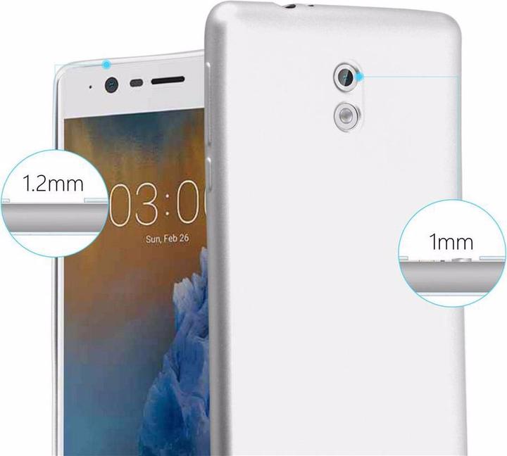 Image du produit Cadorabo Couverture métallique mate TPU (Samsung Galaxy J3 2017 (version US))