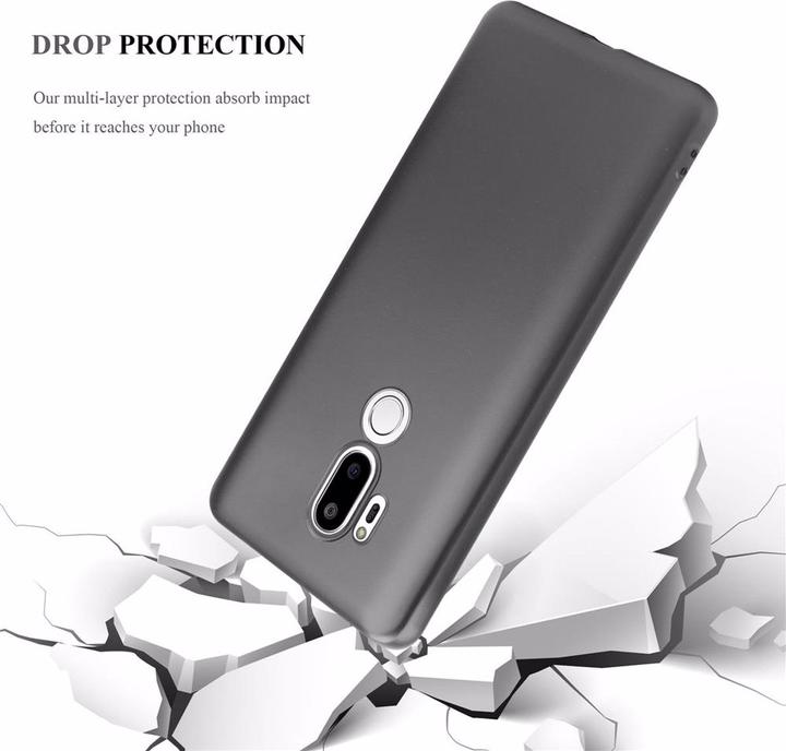 Productafbeelding Cadorabo TPU matte metalen hoes (LG G7 ThinQ, OnePlus X, LG G7 Fit)