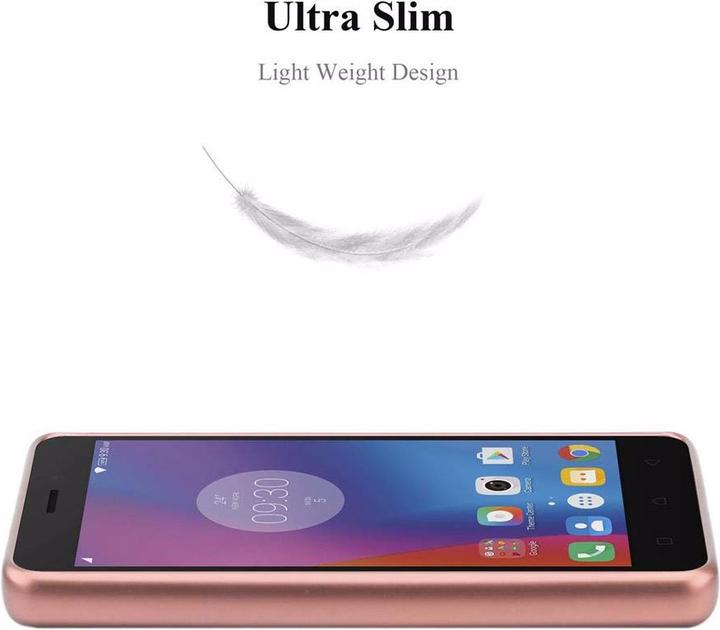 Productafbeelding Cadorabo TPU matte metalen hoes (lg K6, Lenovo K6 Power)