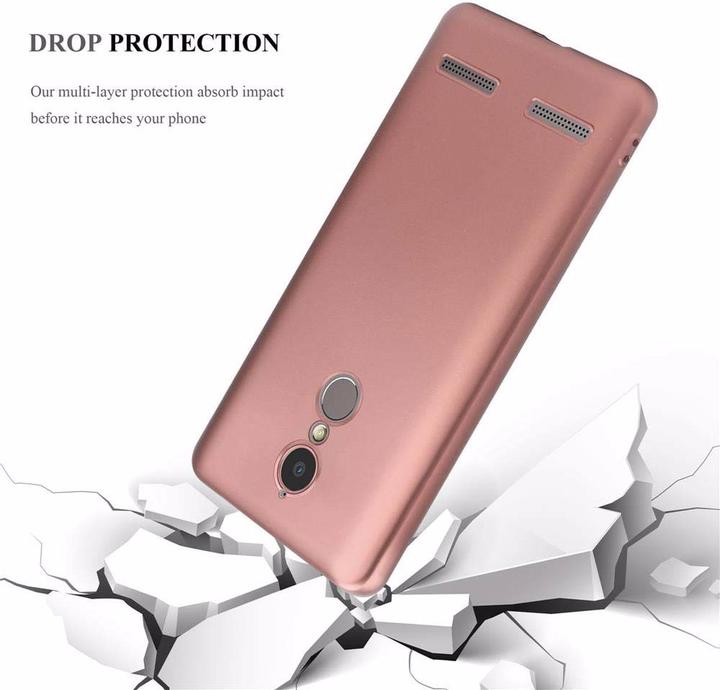 Productafbeelding Cadorabo TPU matte metalen hoes (lg K6, Lenovo K6 Power)