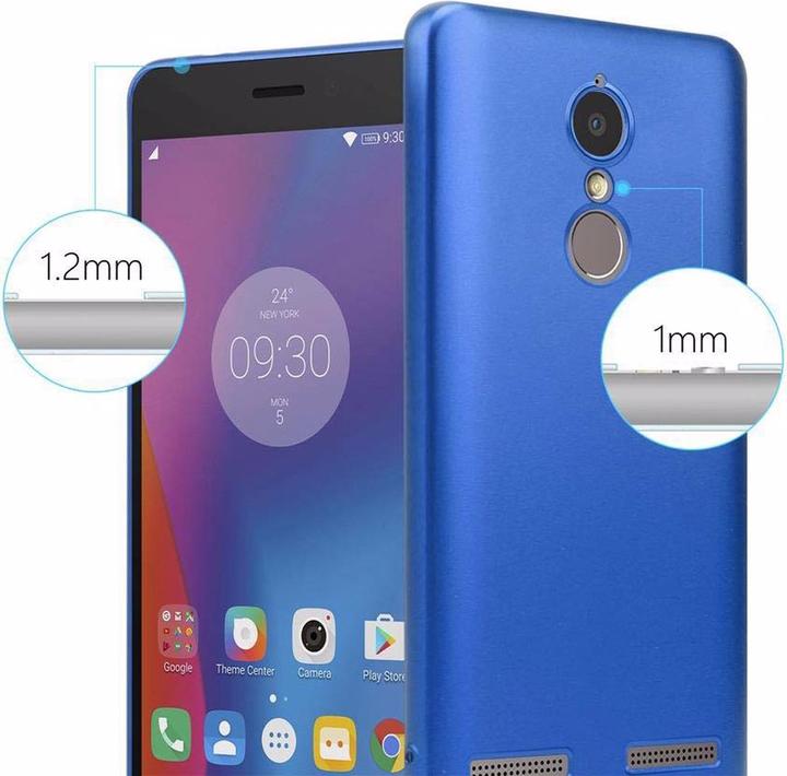 Image du produit Cadorabo Couverture métallique mate TPU (Lenovo K6 Power, lg K6)