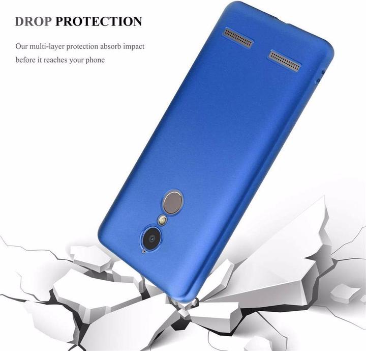 Image du produit Cadorabo Couverture métallique mate TPU (Lenovo K6 Power, lg K6)