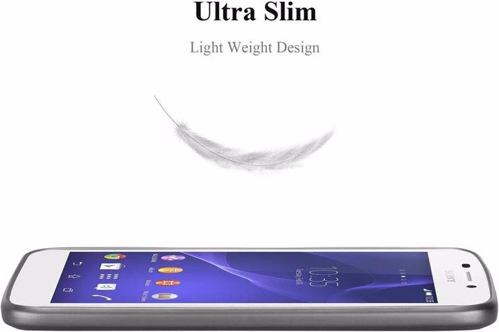 Image du produit Cadorabo Couverture métallique mate TPU (Sony Xperia M2, Sony Xperia M2 Aqua)