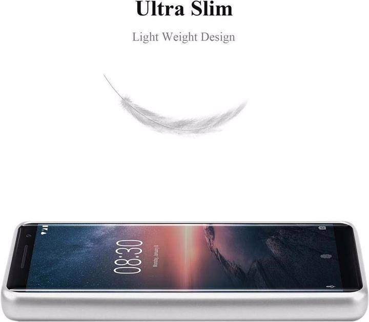 Productafbeelding Cadorabo TPU Matte Metallic hoes (Nokia 8 Sirocco)