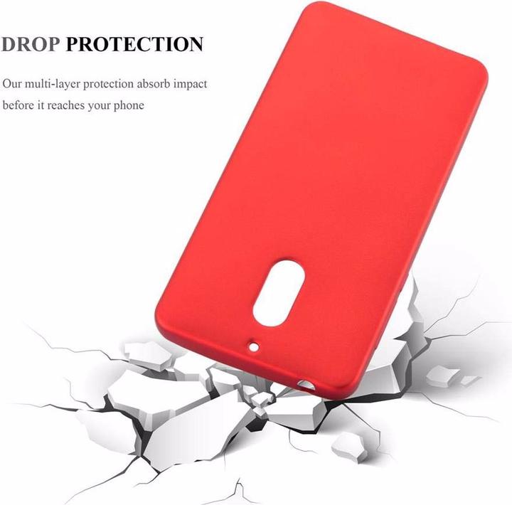 Productafbeelding Cadorabo TPU Matte Metallic hoes (Huawei Y6 (2017))