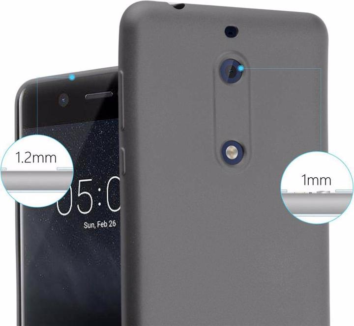 Image du produit Cadorabo Couverture métallique mate TPU (Huawei Y5 (2017))