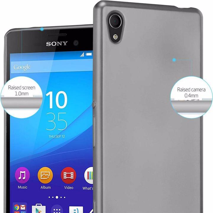 Image du produit Cadorabo Couverture métallique mate TPU (Sony Xperia M4 Aqua)