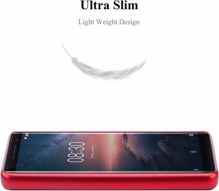 Productafbeelding Cadorabo TPU Matte Metallic hoes (Nokia 8 Sirocco)