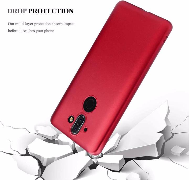 Productafbeelding Cadorabo TPU Matte Metallic hoes (Nokia 8 Sirocco)