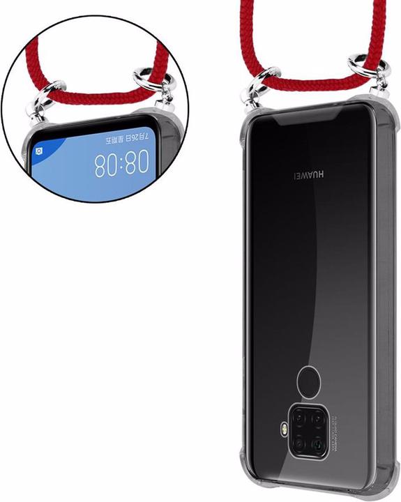 Produktbild Cadorabo TPU Handy Kette SILBER Cover