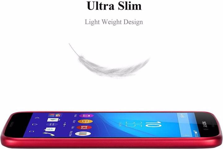 Image du produit Cadorabo Couverture métallique mate TPU (Sony Xperia M4 Aqua)