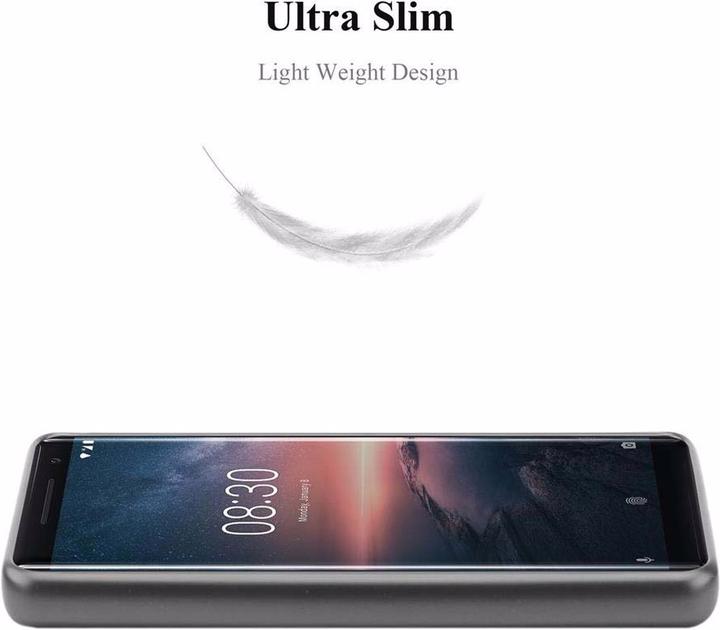 Productafbeelding Cadorabo TPU Matte Metallic hoes (Nokia 8 Sirocco)