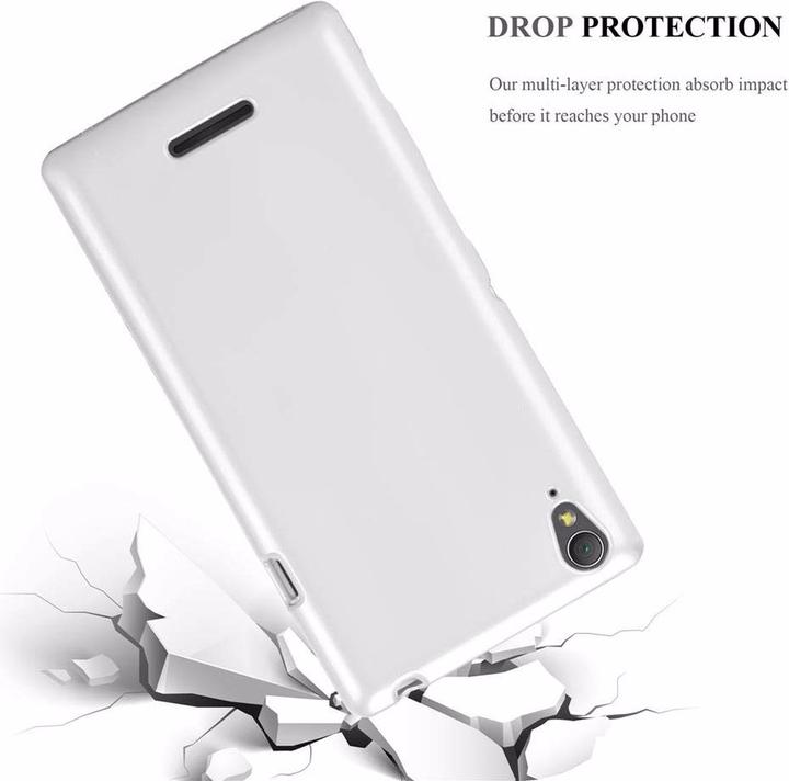Productafbeelding Cadorabo TPU Matte Metallic hoes (Xperia T3)