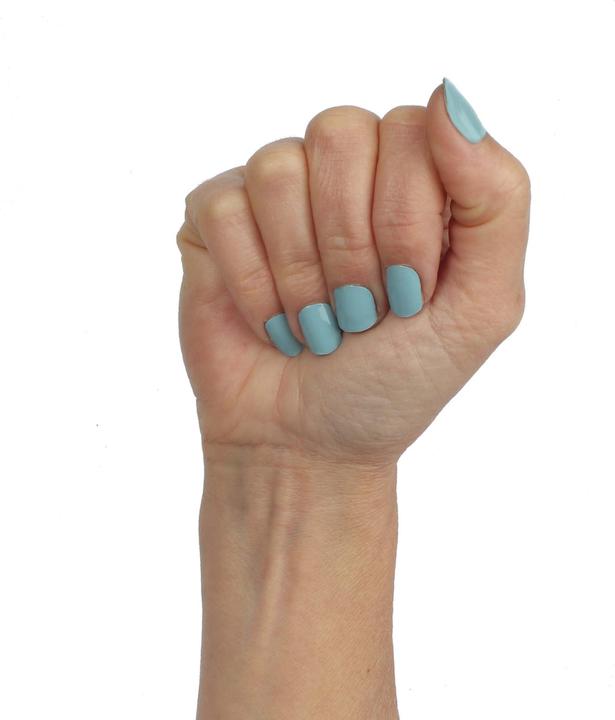 Actual product image Vargu solid blue (Solid Blue)