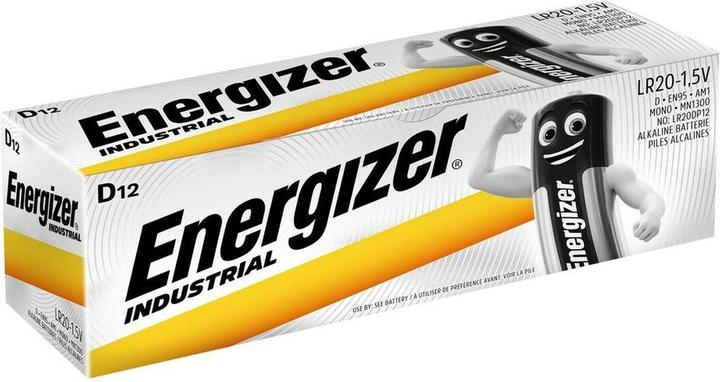Actual product image Energizer Industrial D 1.5V (12 pcs., D, 20500 mAh)