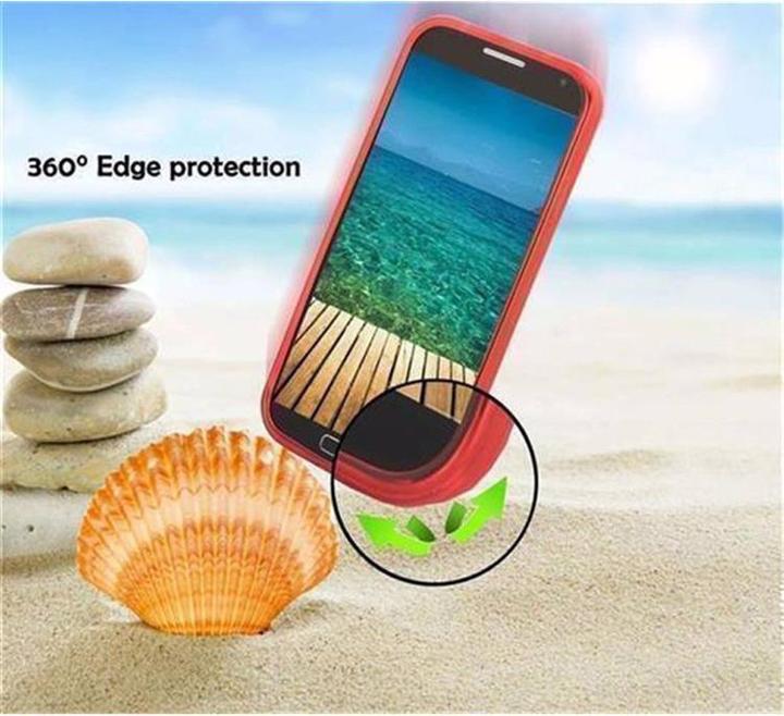 Actual product image Cadorabo TPU X-Line Cover (LG Optimus L7 II)