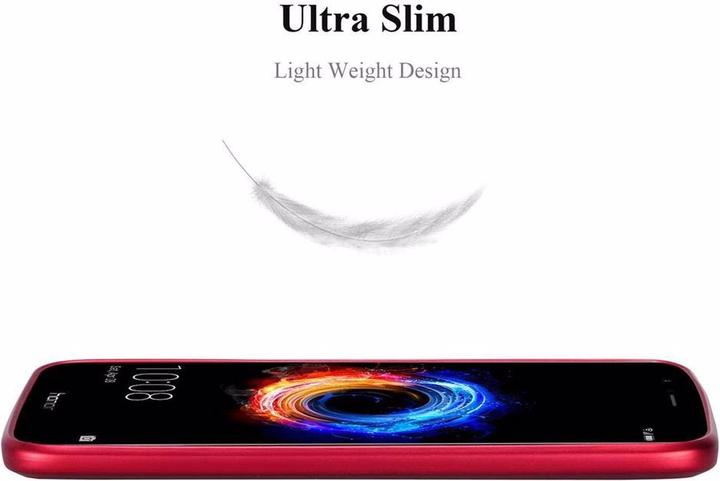 Image du produit Cadorabo Couverture métallique mate TPU (Honor 8 Pro)