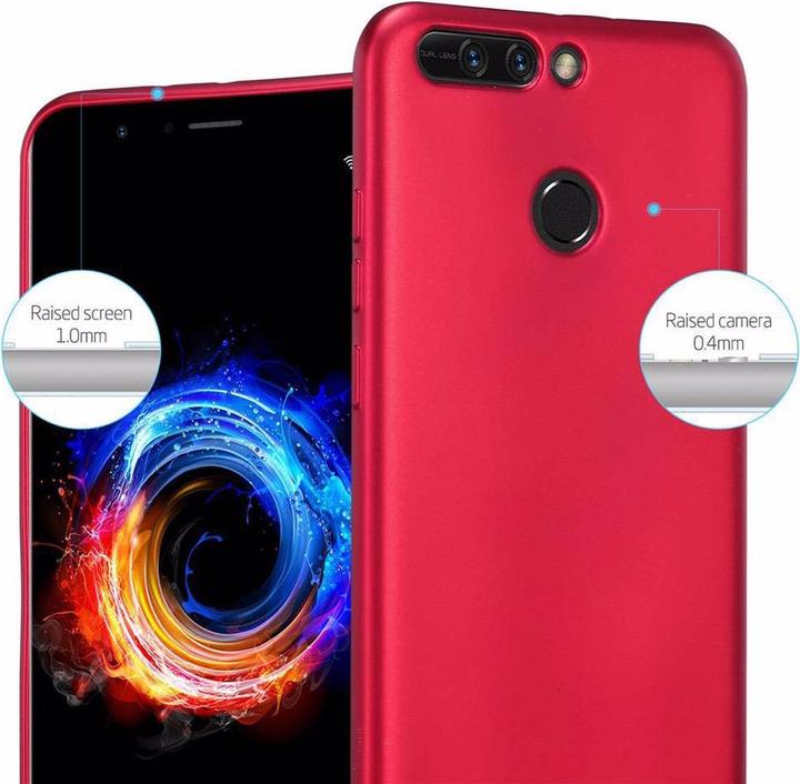 Image du produit Cadorabo Couverture métallique mate TPU (Honor 8 Pro)