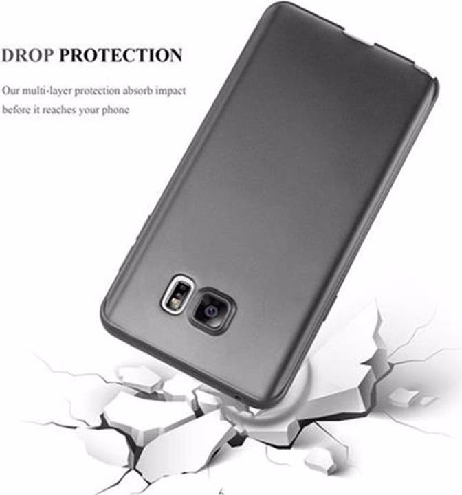 Productafbeelding Cadorabo TPU Matte Metallic hoes (Samsung Galaxy Note 5)