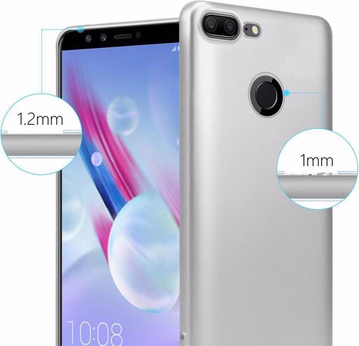 Image du produit Cadorabo Couverture métallique mate TPU (Honor 9 Lite)