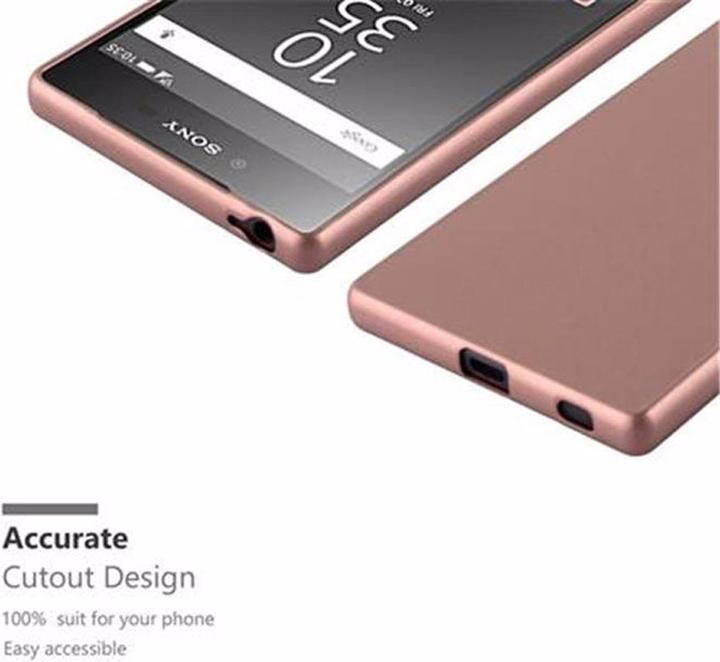 Produktbild Cadorabo TPU Matt Metallic Cover (Sony Xperia Z5)