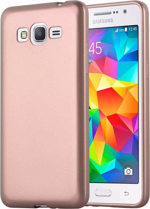 Actual product image Cadorabo TPU Matt Metallic Cover (Samsung Galaxy Grand Prime)