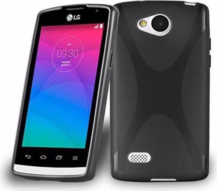 Actual product image Cadorabo TPU X-Line Cover (LG Joy)