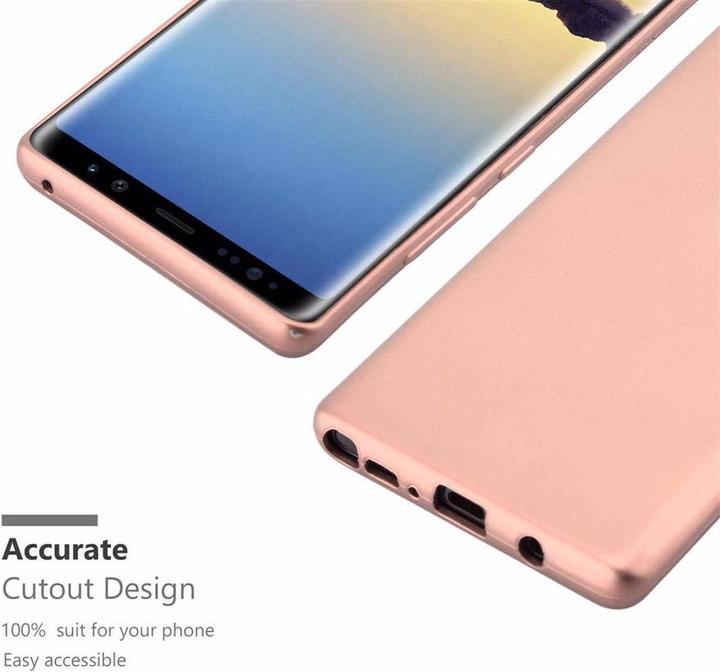 Produktbild Cadorabo TPU Matt Metallic Cover (Samsung Galaxy Note 8)