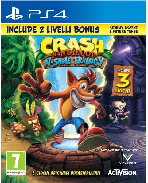 Produktbild Activision Crash Bandicoot N. Sane Trilogy (PS4, IT)