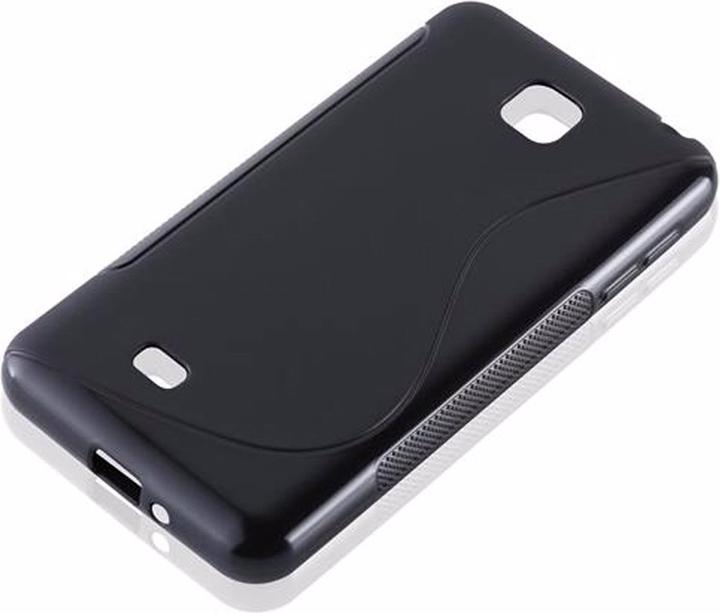 Actual product image Cadorabo TPU S-Line Cover (LG Lucid 2)