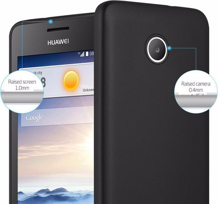 Productafbeelding Cadorabo TPU Matte Metallic hoes (Huawei Ascend Y330)