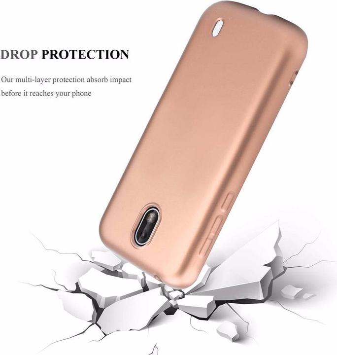 Actual product image Cadorabo TPU Matt Metallic Cover (Nokia 1)