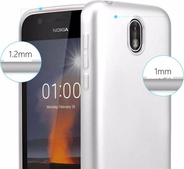 Immagine prodotto Cadorabo Copertura metallica opaca in TPU (Nokia 1)