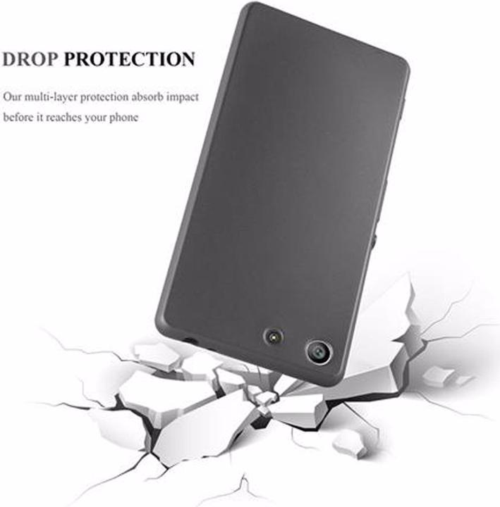 Productafbeelding Cadorabo TPU Matte Metallic hoes (Xperia M5)