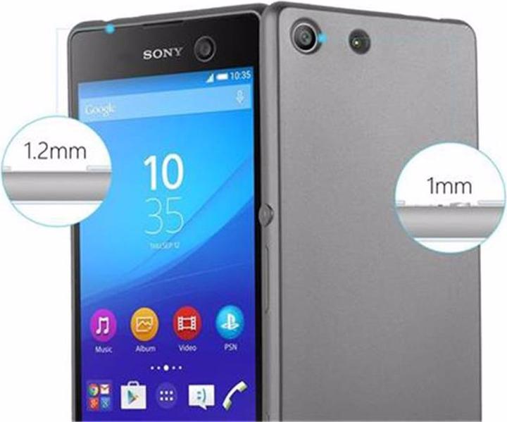 Productafbeelding Cadorabo TPU Matte Metallic hoes (Xperia M5)