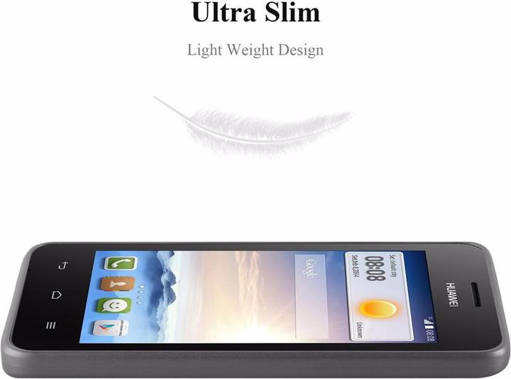 Image du produit Cadorabo Couverture métallique mate TPU (Huawei Ascend Y330)