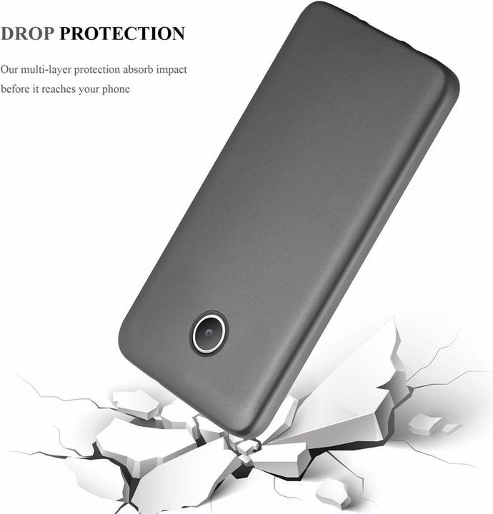 Image du produit Cadorabo Couverture métallique mate TPU (Huawei Ascend Y330)