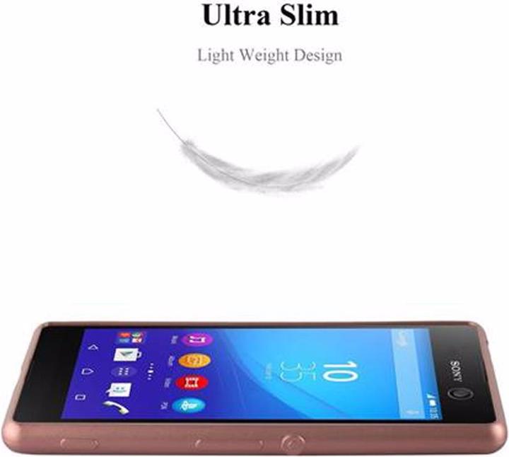 Image du produit Cadorabo Couverture métallique mate TPU (Sony Xperia M5)