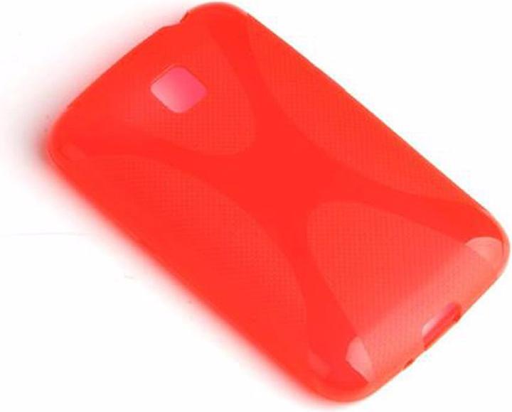 Actual product image Cadorabo TPU X-Line Cover (Optimus L3)