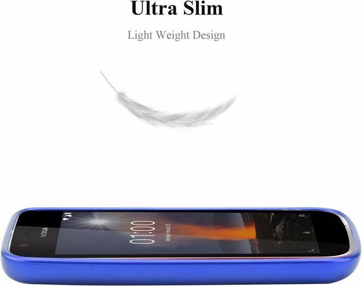 Actual product image Cadorabo TPU Matt Metallic Cover (Nokia 1)