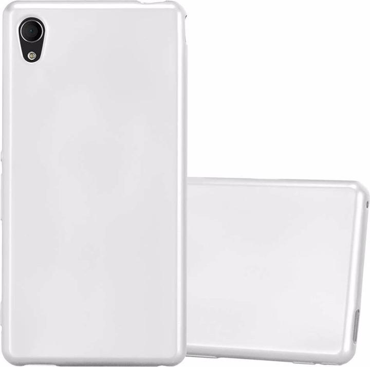 Actual product image Cadorabo TPU Matt Metallic Cover (Sony Xperia M4 Aqua)