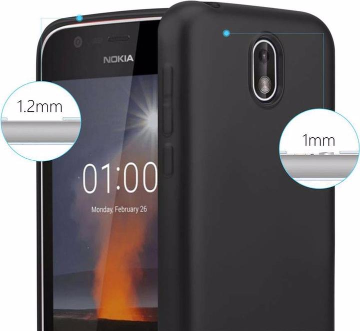 Immagine prodotto Cadorabo Copertura metallica opaca in TPU (Nokia 1)