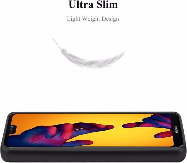 Image du produit Cadorabo Couverture métallique mate TPU (Huawei P20 Lite)