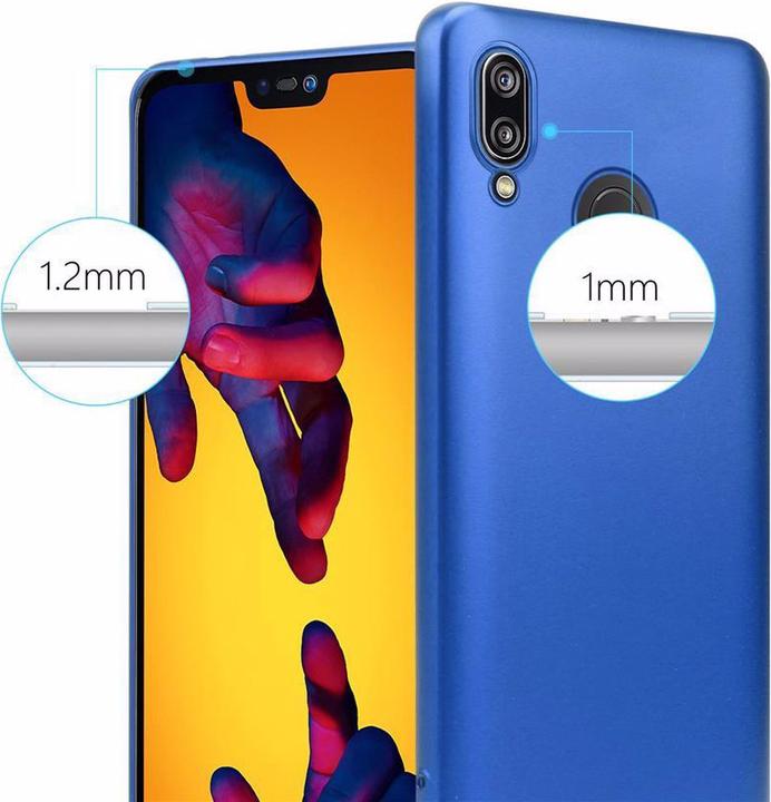 Productafbeelding Cadorabo TPU matte metalen hoes (Huawei P20 Lite)