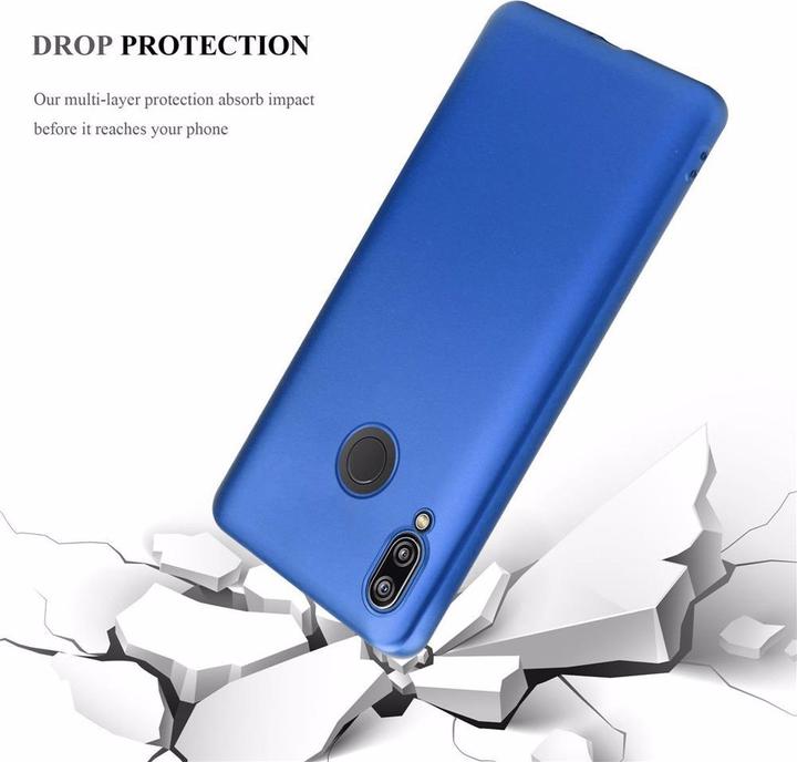 Productafbeelding Cadorabo TPU matte metalen hoes (Huawei P20 Lite)