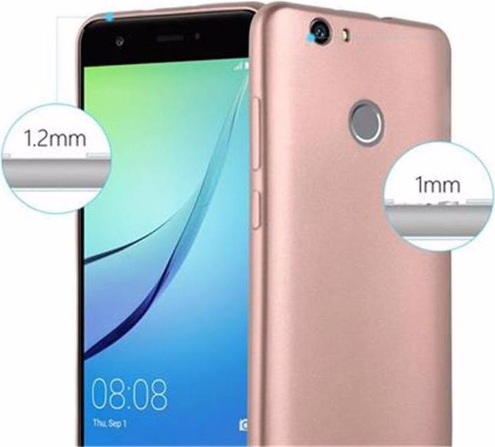 Productafbeelding Cadorabo TPU matte metalen hoes (Huawei Nova)