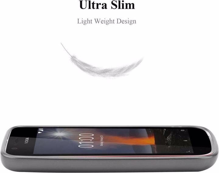 Image du produit Cadorabo Couverture métallique mate TPU (Nokia 1)